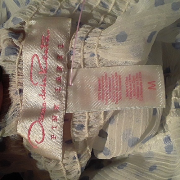 NWOT Medium Oscar De La Renta Feminine And Girly Two-piece Lingerie Set - Picture 12 of 14